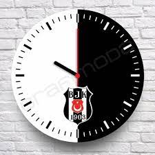 besiktas fanatiklerine ozel tasarim mdf ahsap duvar saati duvar saati duvar ahsap duvar