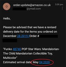 It's not a date tells the story of carly and milo, a couple in their twenties on their first date. Received A Revised Delivery Date For My Baby Yoda Pop Not Even Mad R Babyyoda Baby Yoda Grogu Know Your Meme