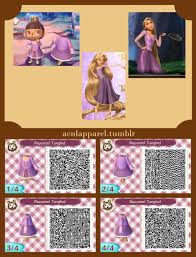 Rapunzel From Tangled As Requested Love The Animal Crossing Apparel Animal Crossing Hair Animal Crossing 3ds Animal Crossing Qr