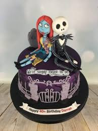 My boyfriend and his friends all really like tim burton and the nightmare before christmas movie. A Nightmare Before Christmas Cake Mel S Amazing Cakes