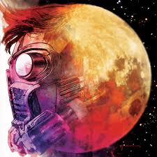 Star Lord 1 Kid Cudi S Man On The Moon Marvel Hip Hop Cover By Bill Sienkiewicz Marvel Hip Hop Covers Marvel Star Lord