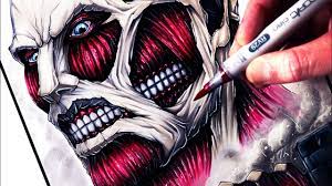 Do you like this video? Let S Draw The Colossal Titan From Attack On Titan Fan Art Friday Youtube