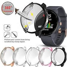 7 34 Cases For Garmin Vivoactive 3 Music Watch Full Cover For Vivoactive3 Music Bumper Tpu Case For Garmin Vivoactive 3 Music In 2020 Garmin Vivoactive Vivoactive Music Watches