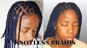 Get the best deals on braid synthetic hair extensions. Knotless Braids Installation Expression Hair In Deep Blue Youtube