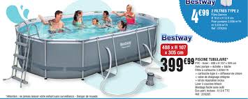 promo piscine tubulaire chez la foir fouille
