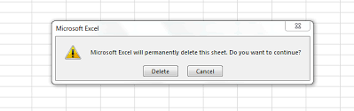 Select all the cells in the table, click clear and pick clear all. How To Delete Sheets Without Confirmation Prompts Using Vba In Excel
