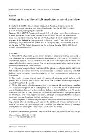 Hi, jikalau pekerja masih dikehendaki menolak 11%, majikan akan isi borang khas 17a, lepas tu email kepada website mana? Pdf Primates In Traditional Folk Medicine A World Overview Romulo Alves And Raynner Barboza Academia Edu