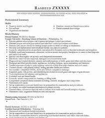 Dental Student Resume Example Give Kids A Smile Utsd Houston Texas