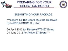 Cpo Selection Board Brief 2012 Fy2013