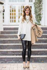5 Winter Date Night Outfit Ideas Leather Leggings Fashion Outfits With Leggings What To Wear With Leather Leggings