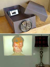 How To Build A Phone Projector For Only 1 One Dollar Diy Photo Projects Diy Projector Bedroom Crafts