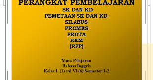 Contoh format penilaian sikap, pengetahuan, keterampilan kurikulum 2013 ini bisa digunakan untuk penilaian sd/mi, smp/mts, sma/ma/smk. Perangkat Pembelajaran Bahasa Inggris Sd Mi Semua Kelas Ngintip Sekolah