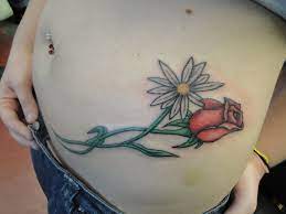 Maybe you would like to learn more about one of these? Rose And Daisy Tattoo By Digger9224 On Deviantart Daisy Tattoo Tattoos For Women Flowers Cover Up Tattoos