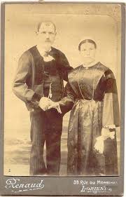 Kornek Bretagne Costume Traditionnel Carte Postale