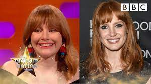 Jessica chastain‏подлинная учетная запись @jes_chastain 9 мая 2020 г. Could Jessica Chastain Be Bryce Dallas Howard S Twin Bbc Youtube