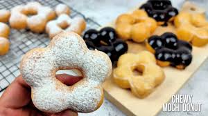 · a copycat recipe for the pon de ring donuts from mr. Chewy Mochi Donut Pon De Ring Recipe No Bake No Oven No Yeast Donut Sa Halagang 130php Youtube