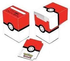 Deck boxes for collector card games. Amazon Com Ultra Pro Pokemon Card Supplies Deck Box Red White Pokeball Toys Games