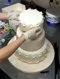 Tortenböden nach anleitung herstellen und auskühlen lassen. Meine Erste 3 Stockige Torte Ist Eine Hochzeitstorte Lekrativ