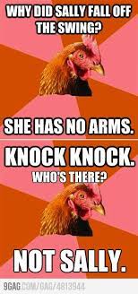 A Double Shot Of Anti Joke Chicken Anti Jokes Corny Jokes Jokes