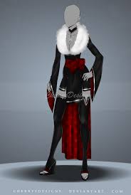The 15th of every month 6페이지 분량의 흑백 성인그림을 지급합니다. Closed Auction Adopt Outfit 521 By Cherrysdesigns Dress Sketches Anime Dress Costume Design