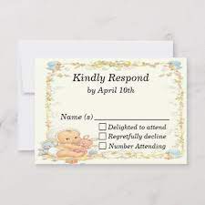 Vintage Style Baby Shower Rsvp Card Zazzle Com Rsvp Card Couples Baby Shower Invitations Wishes For Baby Cards