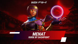 What kind of hair does menat have on? Street Fighter 5 Menat Guide Combos And Move List Dashfight