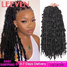 Leeven 12 18 24 Butterfly Locs Crochet Hair Butterfly Bob Faux Locs Curly Crochet Braids Hair 613 Copper Messy Soft Locs Curly Dreadlocs Aliexpress