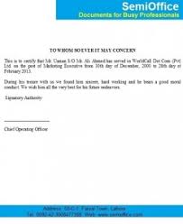 Download 10 best job / work experience certificate formats in ms word, download sample work experience letters for free in word format. Job Experience Letter For Marketing Executivesemioffice Com