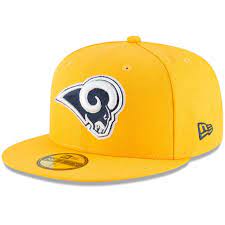 Los Angeles Rams New Era Omaha 59fifty Hat Gold 59fifty Hats New Era Fitted Hats