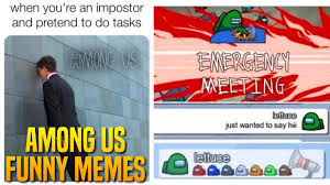 Among Us Funny Memes Part 1 Rjk Gaming Youtube