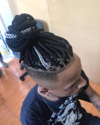 The man bun is more popular than ever and we are even starting to see it making appearances oi this is a cool way to showcase your man bun with a backward braid. Braids For Men A Guide To All Types Of Braided Hairstyles For 2021