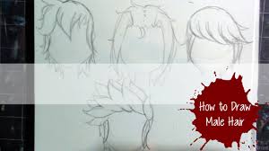 See more ideas about anime guy long hair, anime, anime long hair. How I Draw Male Hair Anime Hair Tutorial Youtube