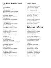 Check spelling or type a new query. Sejahtera Malaysia Lagu 1malaysia Faizal Tahir Malaysia Satu