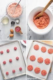 Food cakes cupcake cakes cake cookies köstliche desserts dessert recipes coctails recipes · fresh strawberry cake with strawberry buttercream ~ a strawberry lovers dream come true. Strawberry Cake Mix Cookies Belly Full