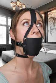 Panel Gag Harness Leather Silicone Ball Mature - Etsy