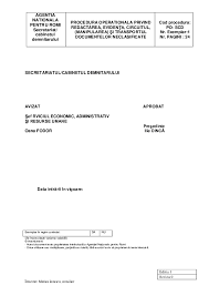 Registru intrare iesire a3 vertical coperta mucava ciboffice. Pdf Po Secretariat Documente Clas Si Necls Daniel Vicol Academia Edu
