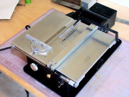 Miniature Table Saw With 4 Blade Cool Tools Woodworking Wood Tools Woodworking As A Hobby
