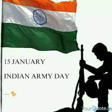 January 15 is the 15th day of the year in the gregorian calendar; 15 January Indian Army Quotes Writings By B Yourquote