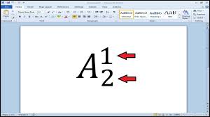 How To Write A Superscript And Subscript At The Same Time In Word Youtube