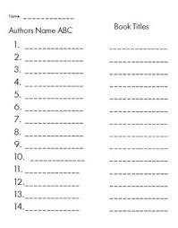 Type the author's name out in full. Abc Order With Author S Last Names By Maggie Shafer Tpt