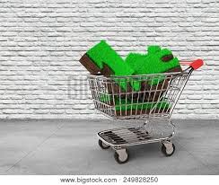 Warped out of box, some image lift, tons of puzzle dust. Big Jigsaw Puzzles Made Out Of Green Grass And Soil Texture In The Shopping Cart With Bricks Wall A Stock Images Page Everypixel