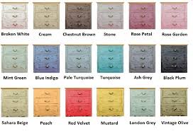 Our Chalk Paint Colours Pintyplus