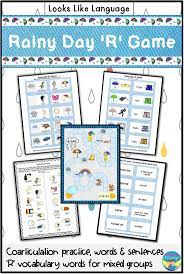 Are You Looking For Materials To Work On R Production And Carryover At The Same Time Mayb Speech Language Activities Speech And Language Language Activities