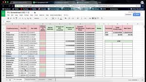 Crypto trading profit what company is building the trading platform for kodakcoin calculator excel india. Crypto P L Spreadsheet Instructions Youtube