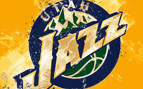 1600x1000 download wallpaper sun, sky, rocks, utah free desktop wallpaper in the. Hd Wallpaper Basketball Utah Jazz Logo Nba Wallpaper Flare