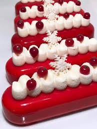 Recette Buchettes Fingers Entremets Coco Fruits Rouges Framboise Myrtille Cassis Gateau Fingers Recette Framboise Dessert Noel Individuel
