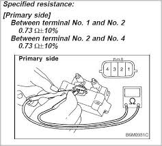 Primary Coil Pack Resistance Values For Subaru Ignitions
