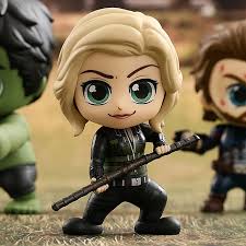 Black widow, who is one of the deadliest spies in the world, will find herself once again assembling with the avengers when the greatest cosmic threat to get fans ready for the highly anticipated marvel studios avengers: Hot Toys Black Widow Cosbaby S Bobble Head