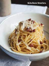 classic spaghetti carbonara kitchen stories recipe recipe spaghetti carbonara carbonara tasty pasta