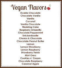 Full List Of Cupcake Flavors Flavor Cupcakery Bake Shop